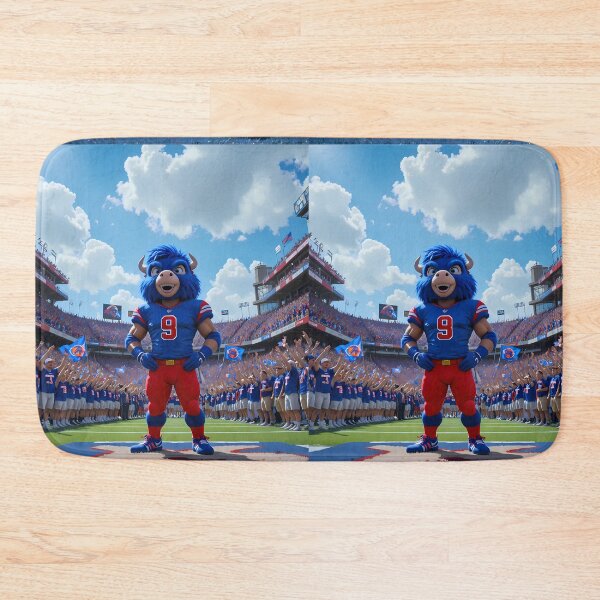 Item preview, Illustration Buffalo Bills Displaying Pride Athleticism Art Field designed and sold by ART ATTACK ZONE.