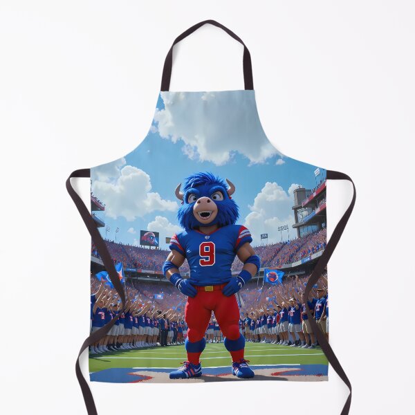 Item preview, Illustration Buffalo Bills Displaying Pride Athleticism Art Field designed and sold by ART ATTACK ZONE.