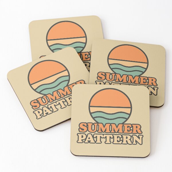 Item preview, Summer Pattern – Retro Chill Electronic Design designed and sold by |TRSSHOP|.