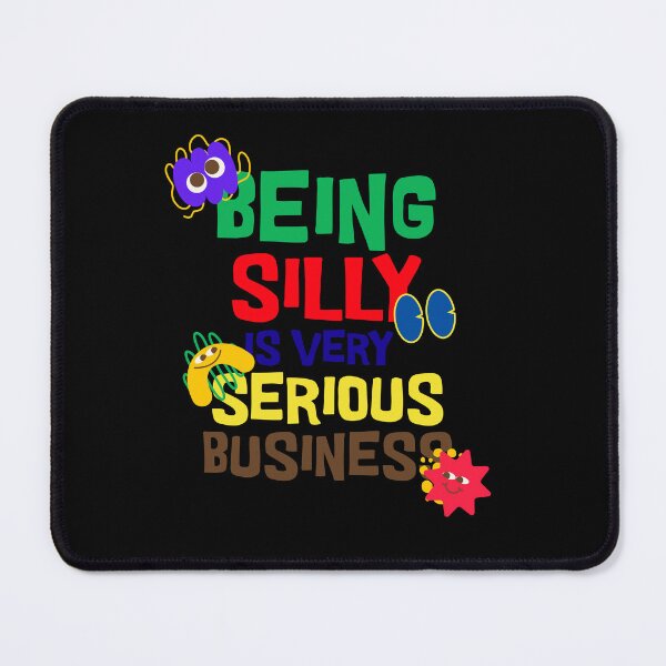 Item preview, Being Silly is Very Serious Business - Funny Quote Retro Pop Art Slogan designed and sold by SaadArtCo.