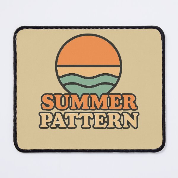 Item preview, Summer Pattern – Retro Chill Electronic Design designed and sold by |TRSSHOP|.