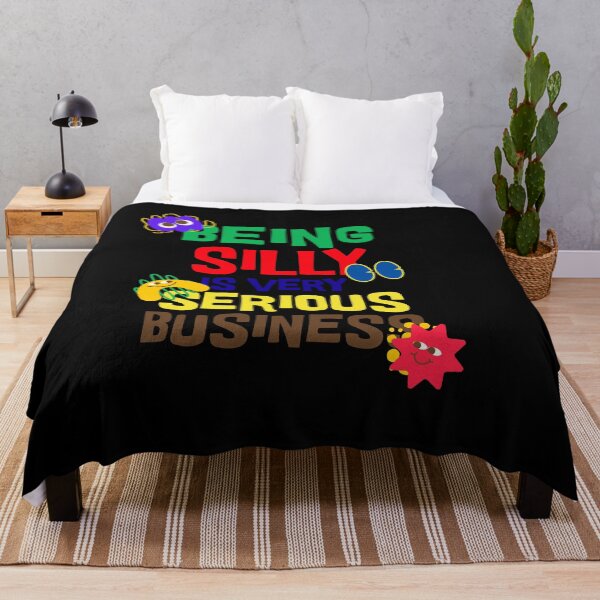 Item preview, Being Silly is Very Serious Business - Funny Quote Retro Pop Art Slogan designed and sold by SaadArtCo.