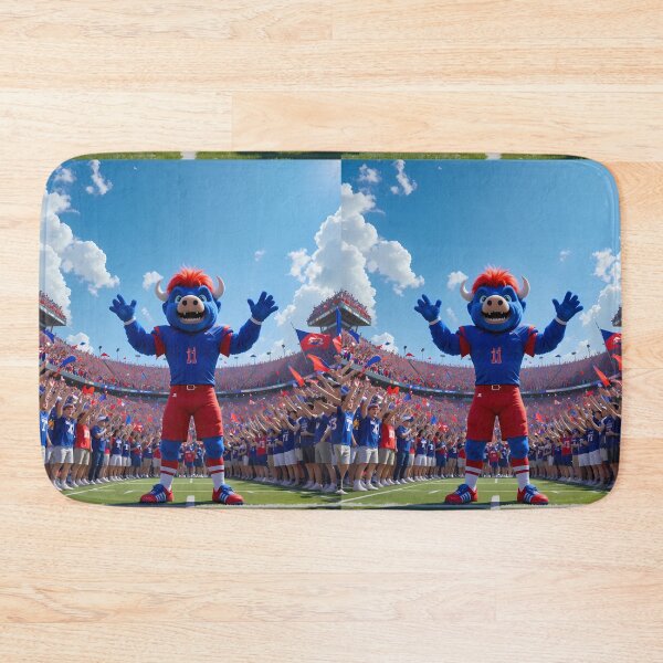 Item preview, PET Buffalo Bills Displaying Pride Athleticism Art Field designed and sold by ART ATTACK ZONE.
