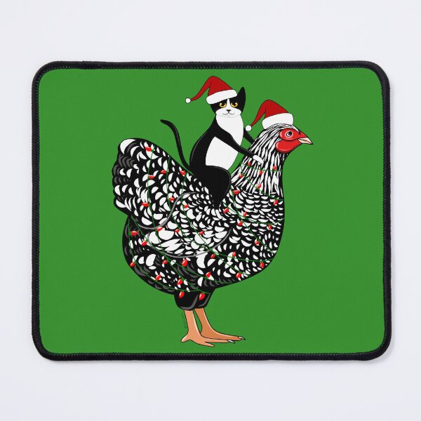Item preview, Meowy Chickenmas designed and sold by KilkennyCat Art.