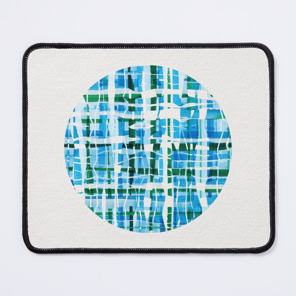 Item preview, Woven Plaid Circle I designed and sold by Skyline-Art-Inc.