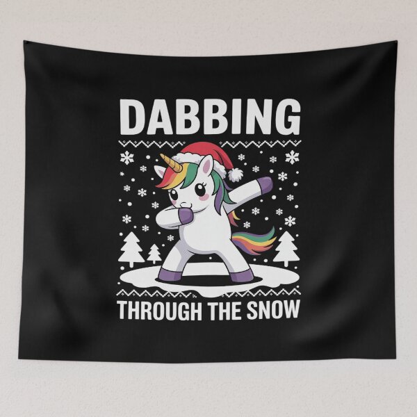 Item preview, Dabbing Unicorn Ugly Christmas Dab Dance  designed and sold by Belkisallen.