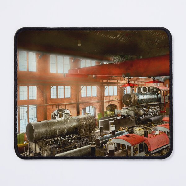 Item preview, Train - Locomotive Factory - Riding High 1918 designed and sold by Mike Savad Photography.