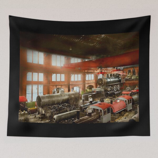 Item preview, Train - Locomotive Factory - Riding High 1918 designed and sold by Mike Savad Photography.