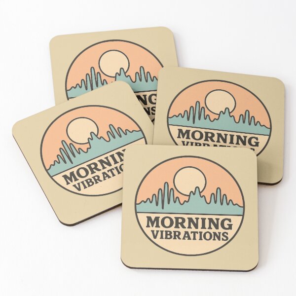 Item preview, Morning Vibrations – Chill Electronic Sunrise Design designed and sold by |TRSSHOP|.