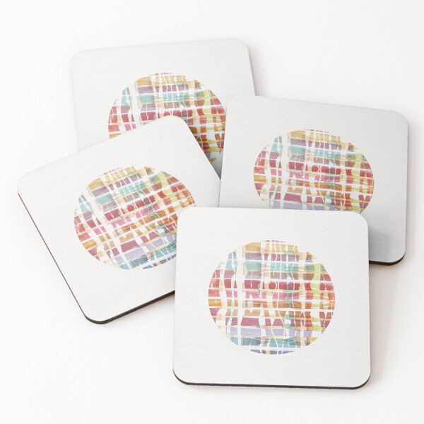 Item preview, Woven Plaid Circle IV designed and sold by Skyline-Art-Inc.