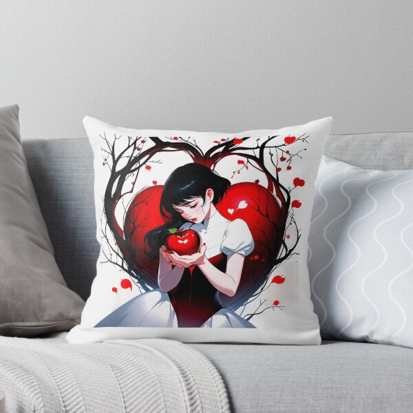 Item preview, Snowhite Fairytale Apple Heart designed and sold by Digiheart.