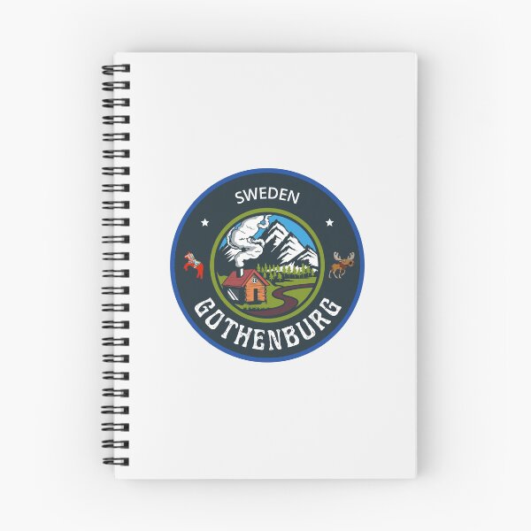 Item preview, Gothenburg Sweden Emblem | Scandinavian Travel Badge Design designed and sold by World Designs.