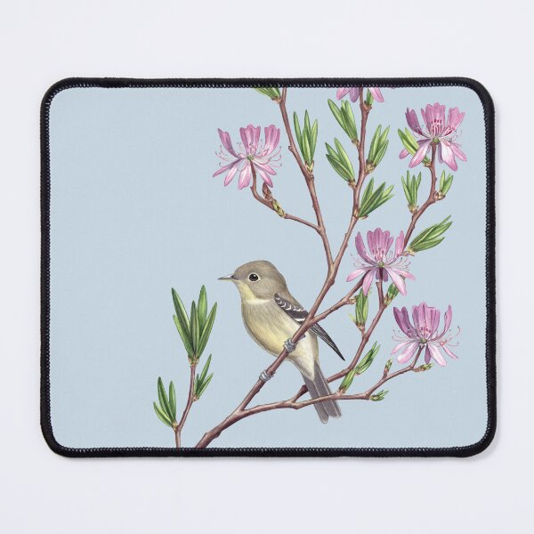 Item preview, Yellow-bellied Flycatcher in Rhodora designed and sold by JadaFitch.