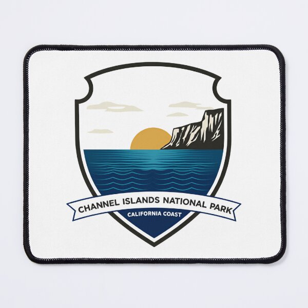 Item preview, Channel Islands National Park Sea Cliffs Blue Water View designed and sold by Star3NowForMe.