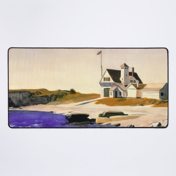 Item preview, Edward Hopper – Coast Guard Station, Two Lights, Maine designed and sold by meldefiart.