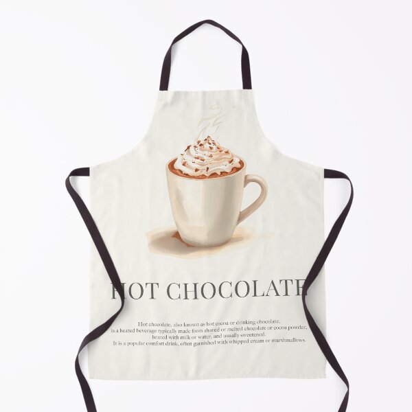 Item preview, Minimalist Definition of Hot Chocolate | Cozy Wall Art designed and sold by ElizabethCoelho.