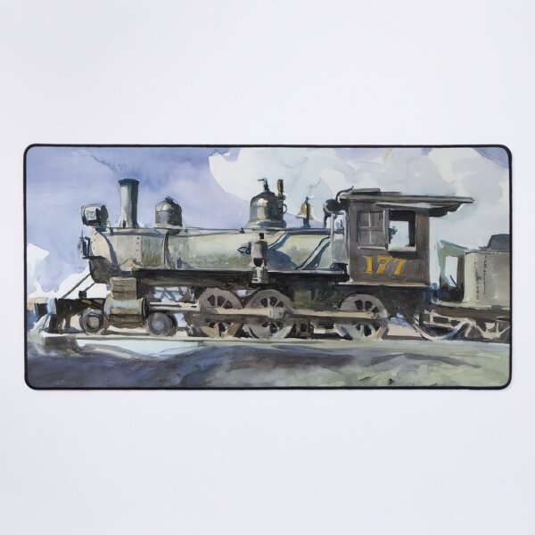 Item preview, Edward Hopper – D. & R. G. Locomotive designed and sold by meldefiart.