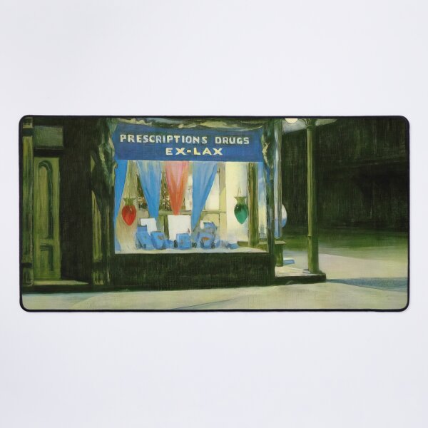 Item preview, Edward Hopper – Drug Store designed and sold by meldefiart.