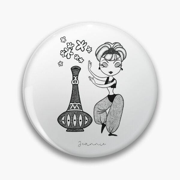 Item preview, I dream of Jeannie – The lady in the bottle - Barbara Eden (Calligraphy) designed and sold by Atropa Parcae.