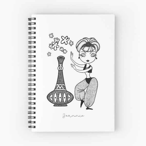 Item preview, I dream of Jeannie – The lady in the bottle - Barbara Eden (Calligraphy) designed and sold by Atropa Parcae.