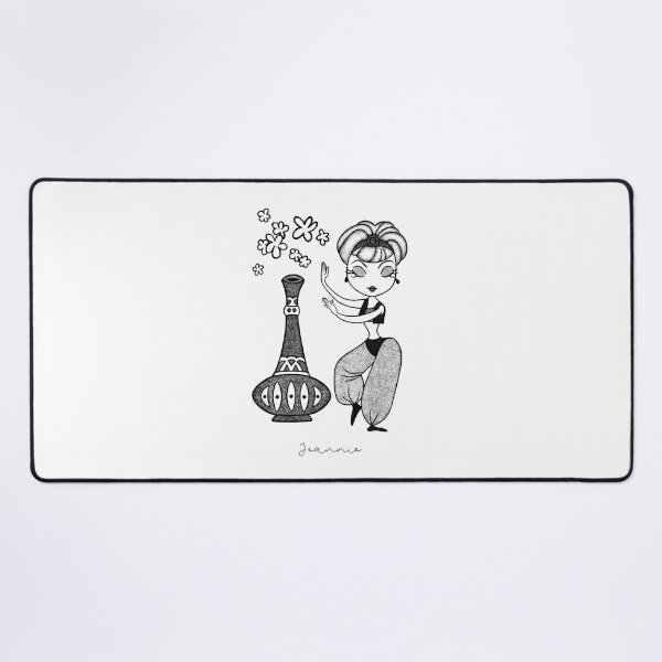 Item preview, I dream of Jeannie – The lady in the bottle - Barbara Eden (Calligraphy) designed and sold by Atropa Parcae.