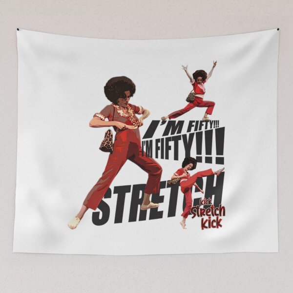 Item preview, sally o'malley I'm 50 i like to kick, streth, and kick designed and sold by vifernndan.