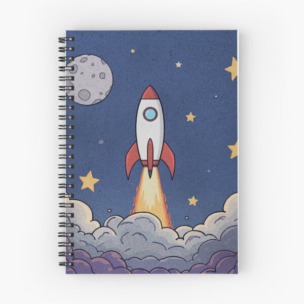 Item preview, Rocket cartoon designed and sold by Sunnieth.