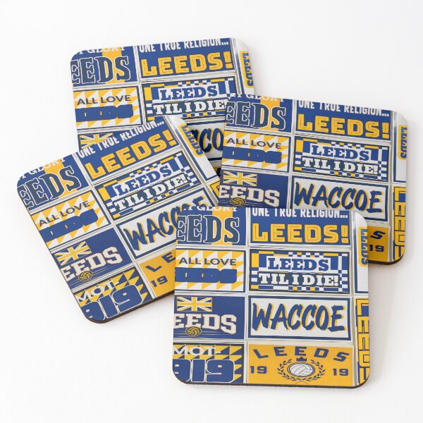 Item preview, Leeds United Retro Sticker  designed and sold by Funkiko.