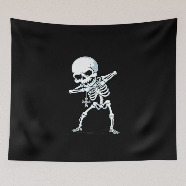 Item preview,  Dabbing Skeleton Santa Hat Ugly Christmas  designed and sold by Belkisallen.