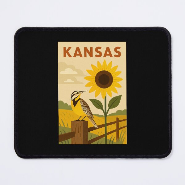 Item preview, Kansas designed and sold by Broken Antler Designs .
