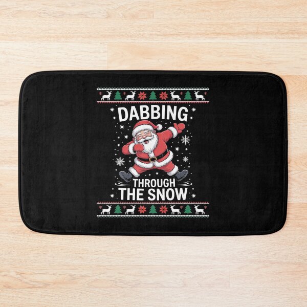 Item preview, Dabbing Through The Snow Santa Christmas Ugly  designed and sold by Belkisallen.