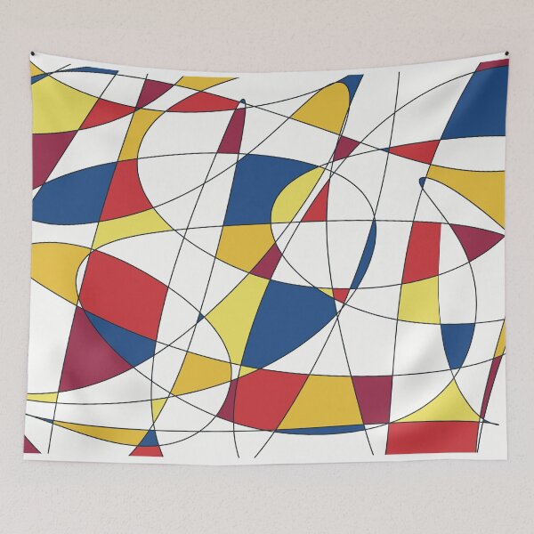 Item preview, Modern Abstract Scribble #33 – Minimal Expressive Line Art designed and sold by iampaulmorris.