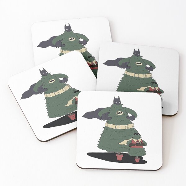 Item preview, Spruce Wayne & Robin – Funny Christmas Tree Hero Design designed and sold by TT Design & Creative Studio.