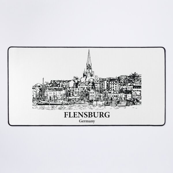 Item preview, Flensburg - Germany designed and sold by Lakeric Cityscapes.