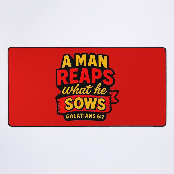 Item preview, Galatians 6:7 A Man Reaps What He Sows designed and sold by plushism.