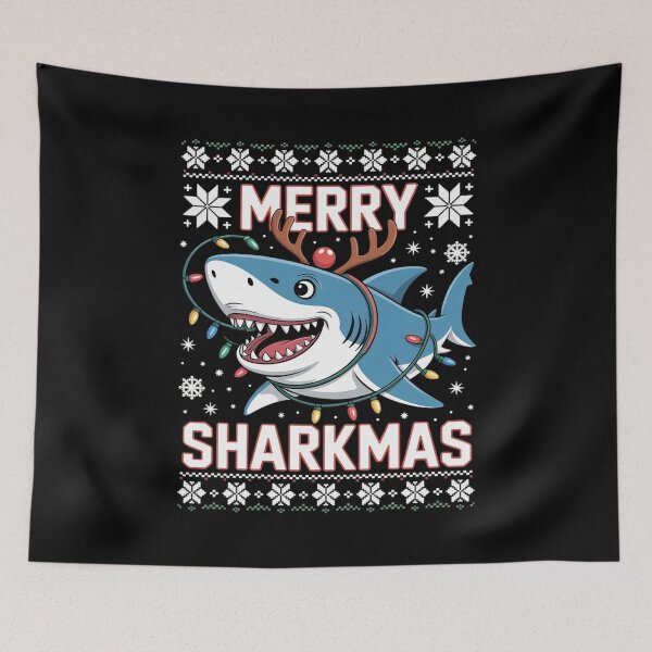 Item preview, Sharkmas Shark  designed and sold by Belkisallen.