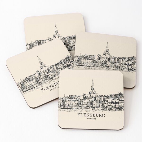 Item preview, Flensburg - Germany designed and sold by Lakeric Cityscapes.