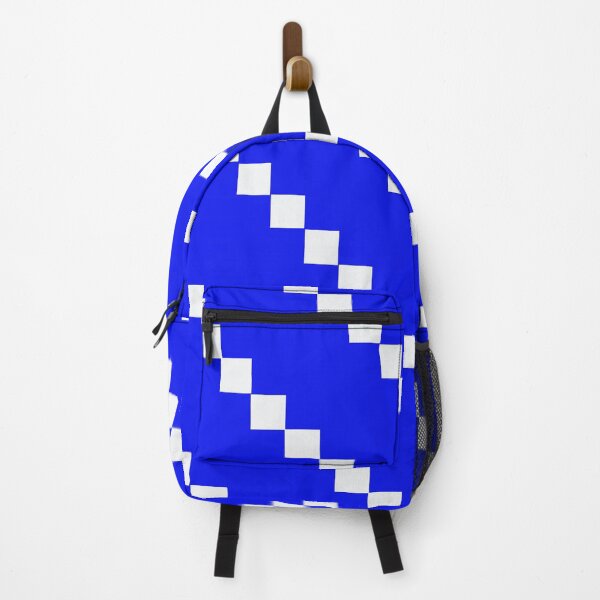 Item preview, Blue Motion – Minimal Geometric Checkerboard Pattern designed and sold by BulletKitty82.