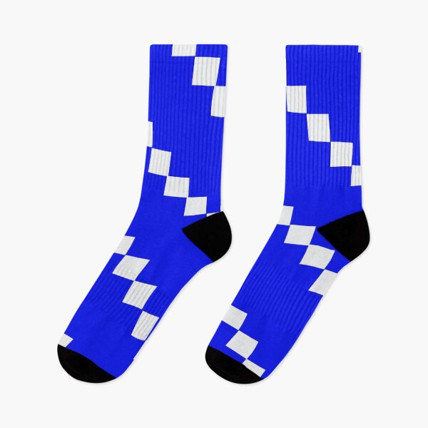 Item preview, Blue Motion – Minimal Geometric Checkerboard Pattern designed and sold by BulletKitty82.