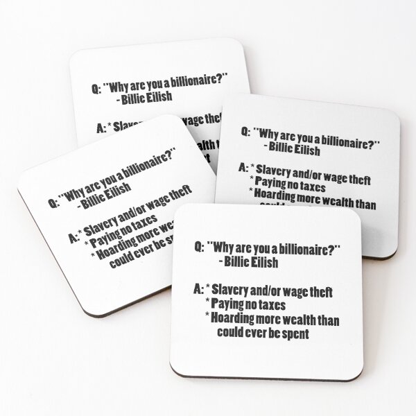Item preview, Why Are You A Billionaire? (black) designed and sold by Bipolar, Etc..