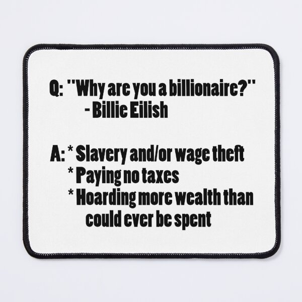 Item preview, Why Are You A Billionaire? (black) designed and sold by Bipolar, Etc..