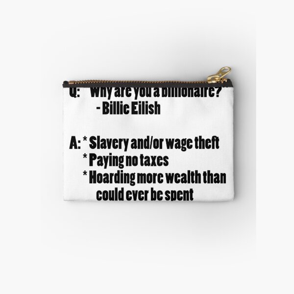 Item preview, Why Are You A Billionaire? (black) designed and sold by Bipolar, Etc..