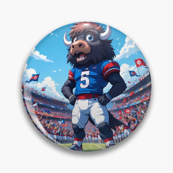 Item preview, Beauty Buffalo Bills Displaying Pride Athleticism Art Field designed and sold by ART ATTACK ZONE.