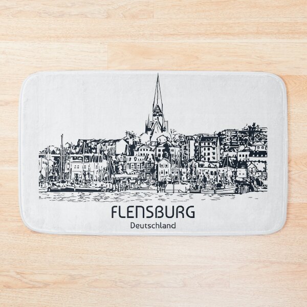 Item preview, Flensburg - Deutschland designed and sold by Lakeric Cityscapes.