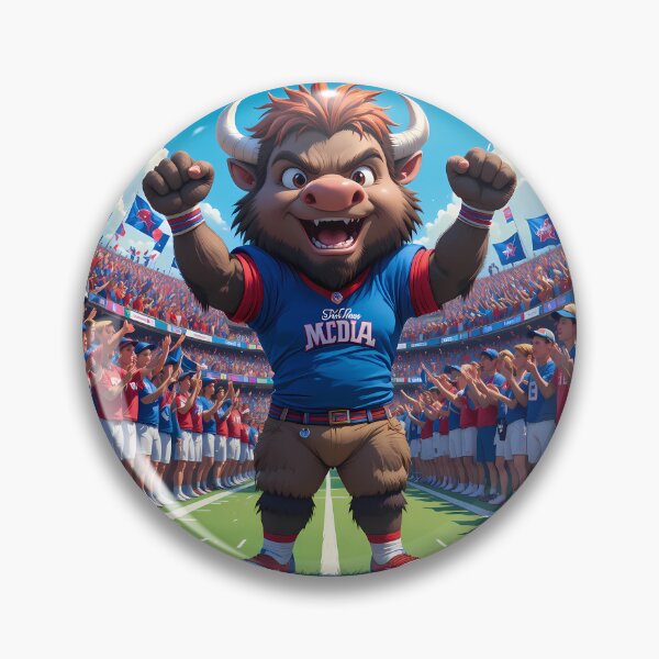 Item preview, City Buffalo Bills Displaying Pride Athleticism Art Field designed and sold by ART ATTACK ZONE.
