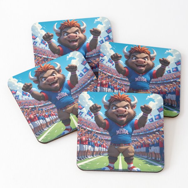 Item preview, City Buffalo Bills Displaying Pride Athleticism Art Field designed and sold by ART ATTACK ZONE.
