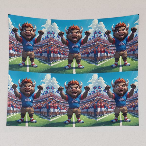 Item preview, City Buffalo Bills Displaying Pride Athleticism Art Field designed and sold by ART ATTACK ZONE.