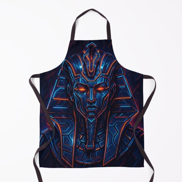 Item preview, Cyber Pharaoh | Futuristic Egyptian Design designed and sold by MythicPattern.