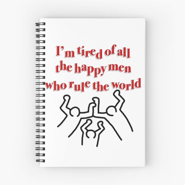 Item preview, "Estoy cansado de todos los hombres felices ..." designed and sold by HatsyAmos.