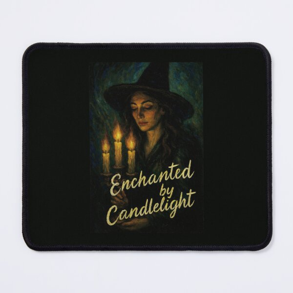 Item preview, Emotional Holiday Scene with Witch, Firelight, and Gift designed and sold by SplashTastic.